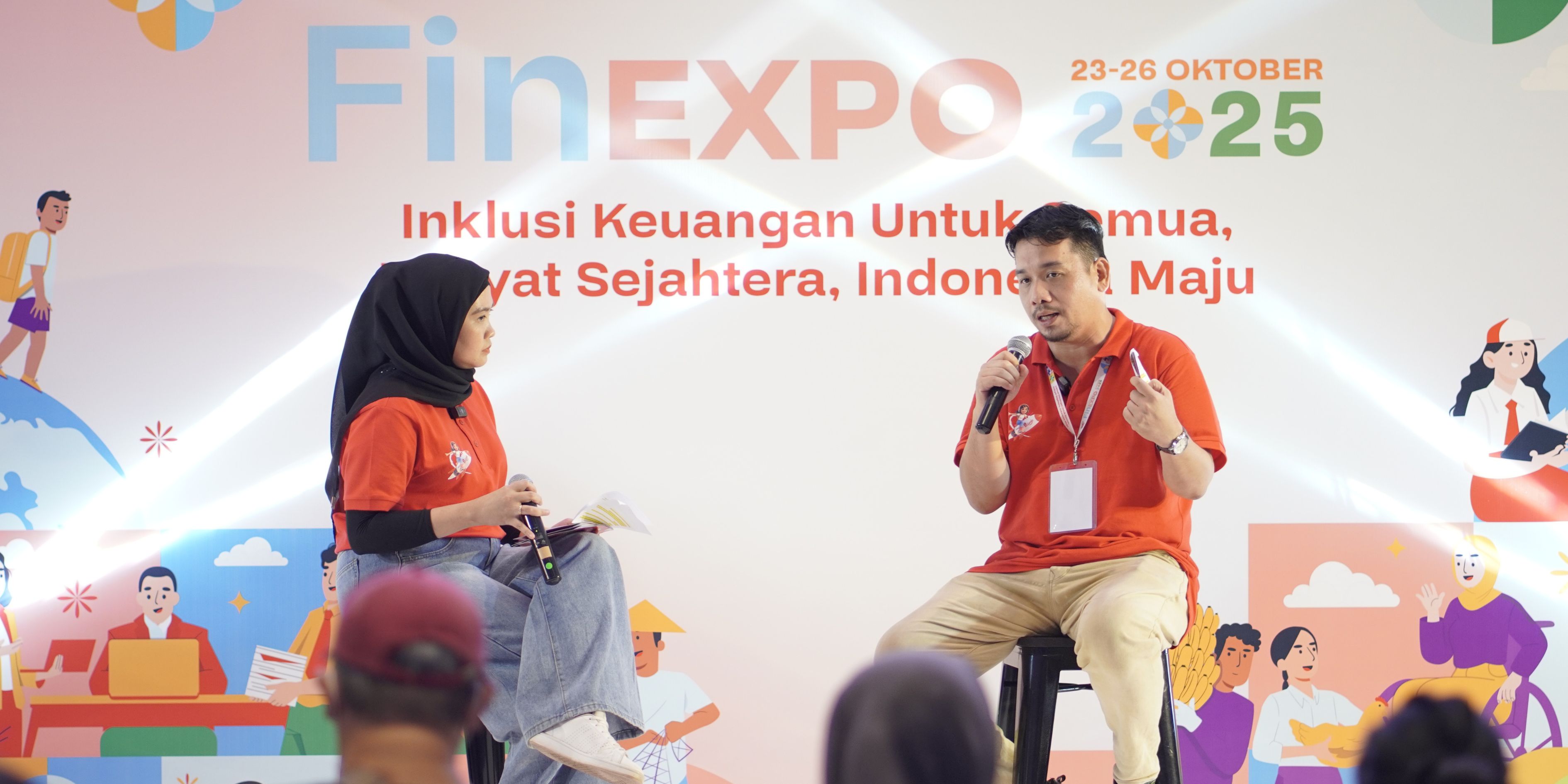 Pinjamin Tutup Bulan Inklusi Keuangan 2025 Lewat Edukasi #GencarkanAKSI di FinEXPO Surabaya