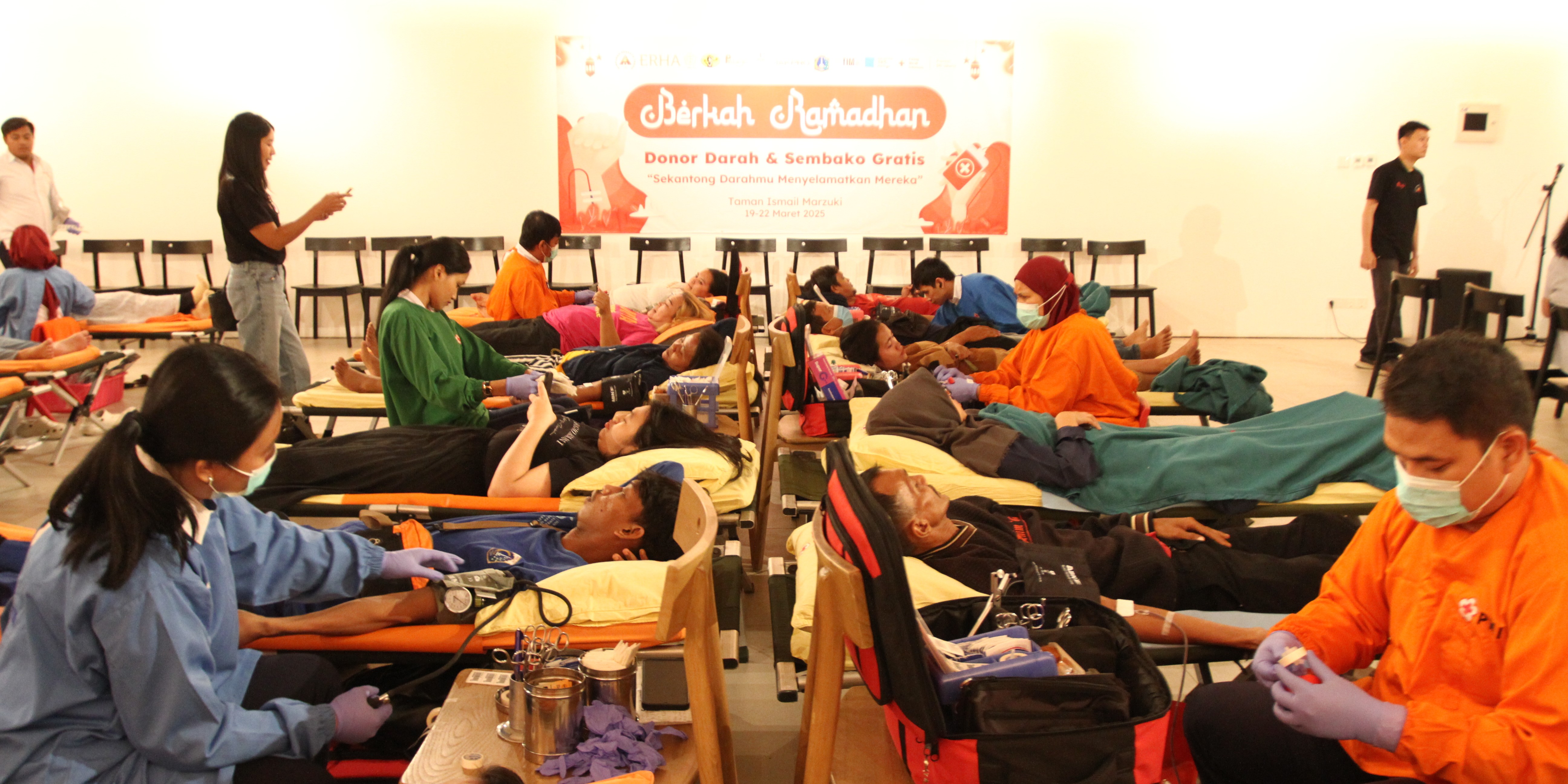 Pinjamin Dukung Aksi Kemanusiaan Lewat Donor Darah Berkah Ramadan